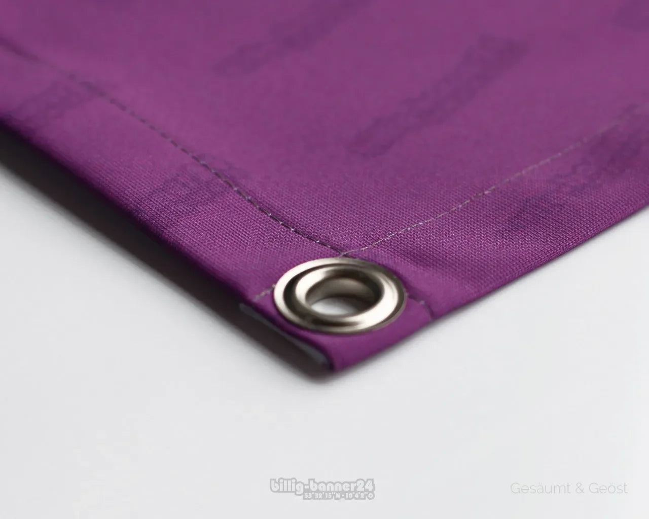 PVC Werbebanner Blockout