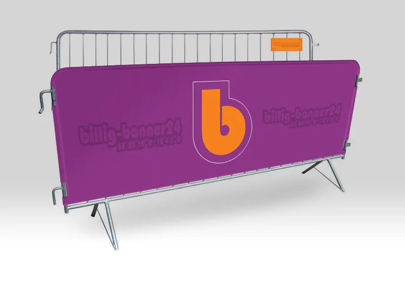 Gitterhussen für Absperrgitter in Hamburg von Billig-Banner24 bestellen