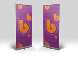 Bedrucktes Triangle Roll-Up Werbebannerin Hamburg von Billig-Banner24 online bestellen