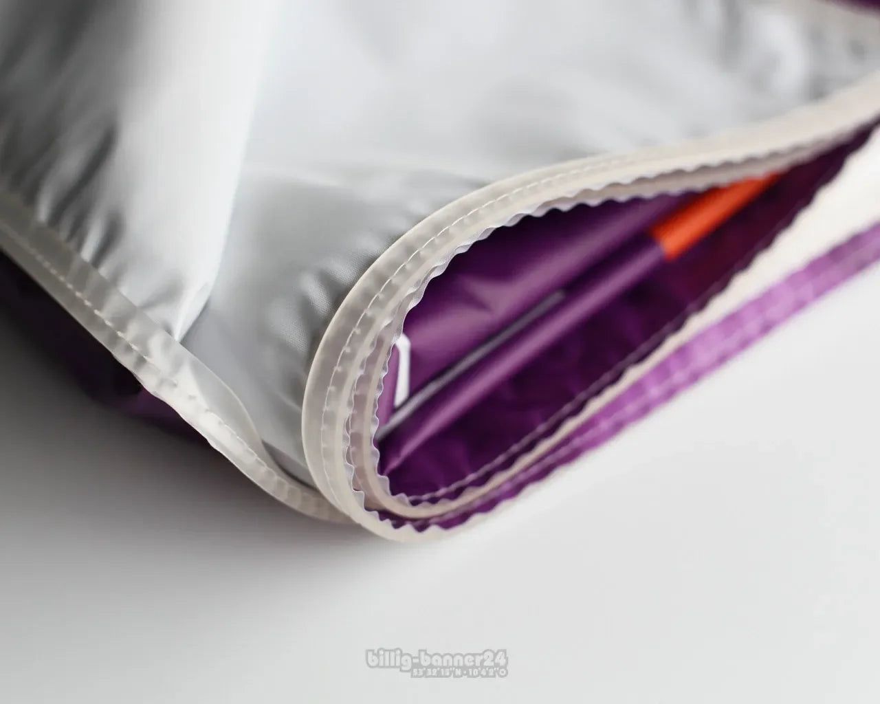 Bedruckter Stoffdruck mit Keder kaufen | Billig-Banner24.de – Preiswert aus Hamburg