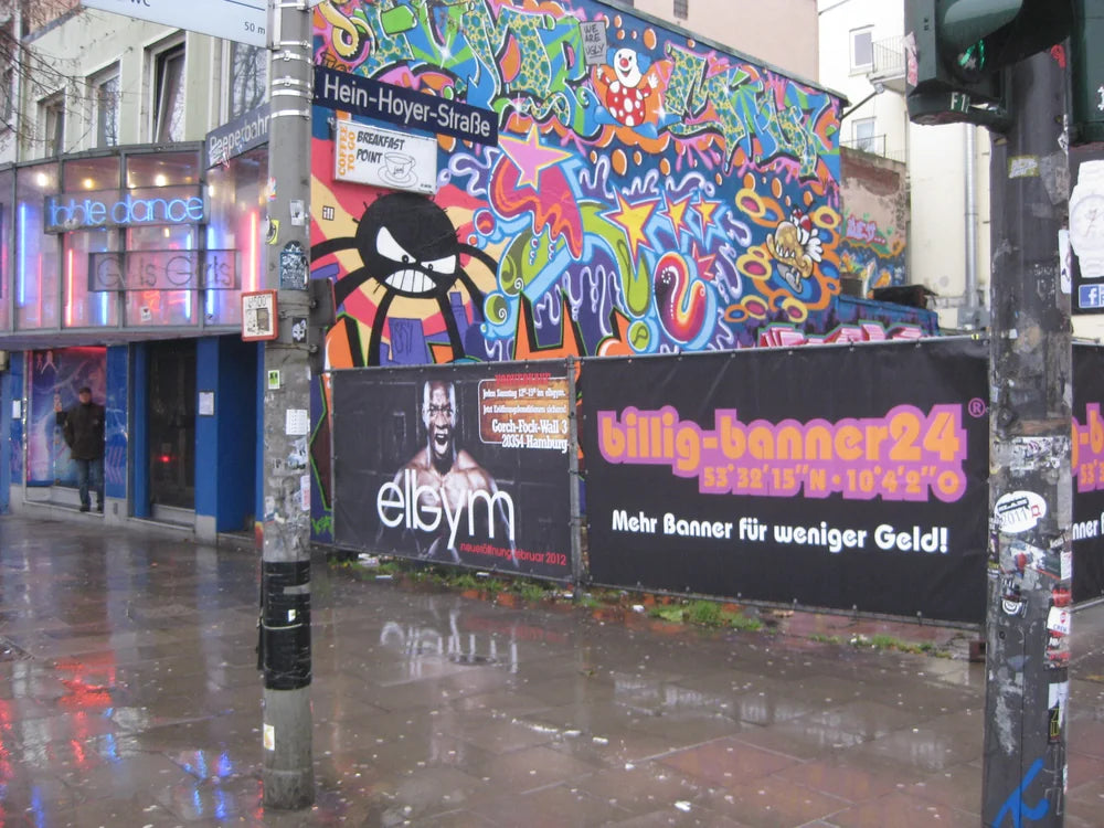 ELB GYM & billig-banner24® @ Heiße Ecke Sankt-Pauli