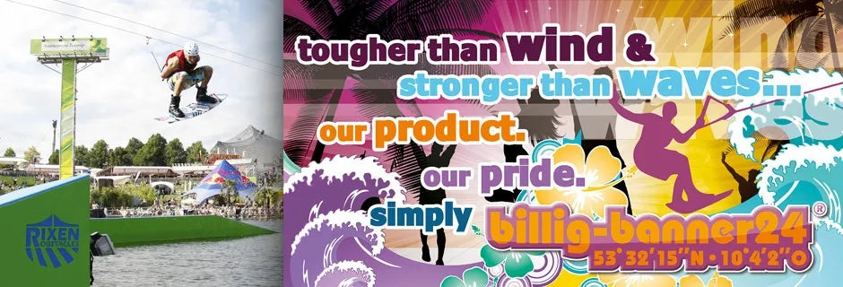 Vom Olympiapark bis Sylt – Sommer, Sonne, Strand und Action mit billig-banner24®