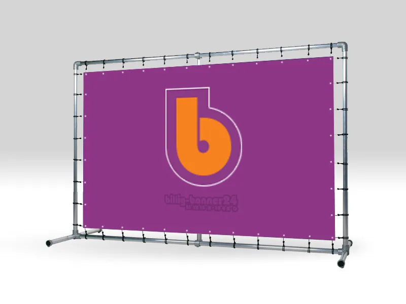 Bedruckter Bannerrahmen günstig kaufen | Billig-Banner24.de – Preiswerte Großformat-Werbebanner aus Hamburg