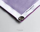 Bedruckter Textilbanner gesäumt & geöst Rückansicht | Billig-Banner24.de – Preiswert aus Hamburg