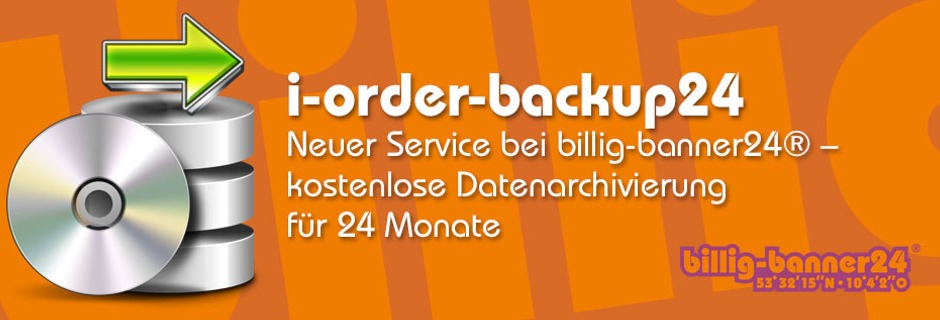 Kostenlose Datenarchivierung für 24 Monate